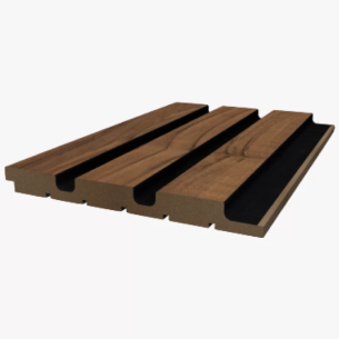 Реечная панель WellMaker ПН-43 МДФ Мокка 2800x123x12