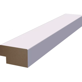 Финишная рейка для реечной панели WellMaker ПНп-37 Белабел 2800x32x19 правая