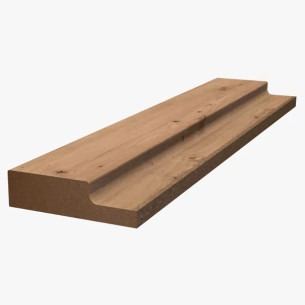 Финишная рейка для реечной панели WellMaker ПНл-43 Артисан  2800x44x12 левая