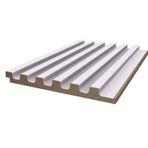 Реечная панель WellMaker ПН-38 МДФ Белабел 2800x123x12