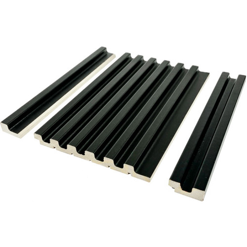 Финишная рейка для реечной панели WellMaker ПНл-38 Блэк 2800x25x12 левая