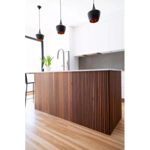 Реечная панель WellMaker ПН-43 МДФ НФ Дуб 2800x123x12